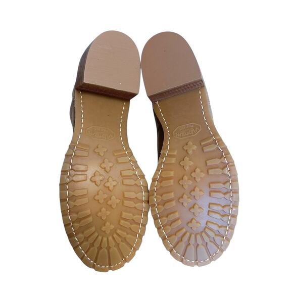 Frye Sabrina Tan Leather Lace Up Boot Size 7.5 - Picture 7 of 12